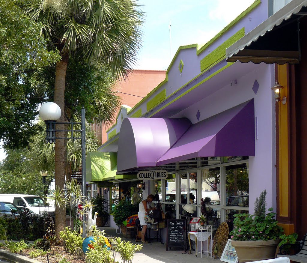 Antiques & Collectibles Too, Harrison St, Cocoa Village by Karen Raley