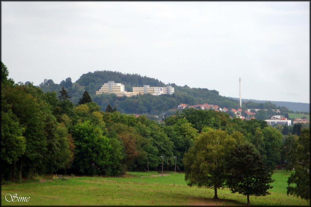 Blick zur Inselsberg-Klinik by opaho3