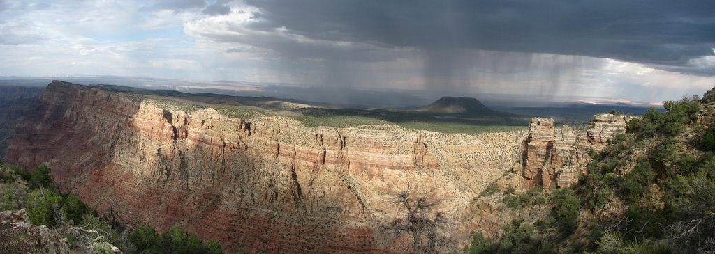 USA, GRAND CANYON NP: Desert view looking Eastwards at Cedar Mountain by Ashraf Nassef