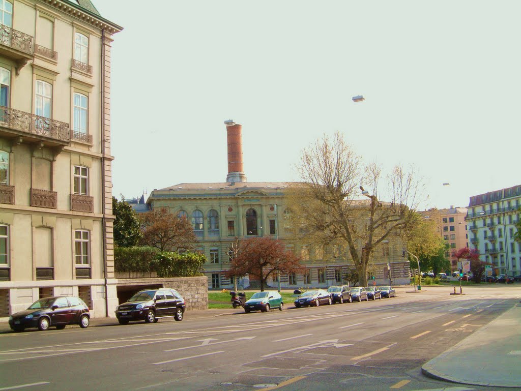 Ecole de Chimie, Boulevard des philosophes by Magda GHALI