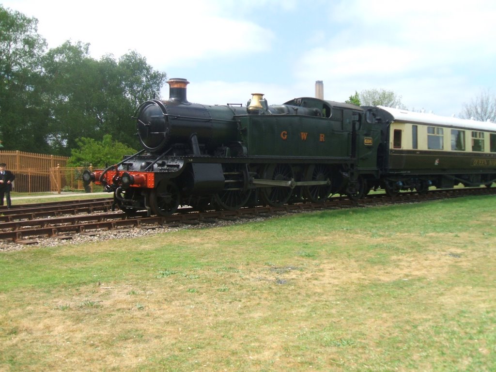 GWR 2-6-2T At Didcot by dave marsh