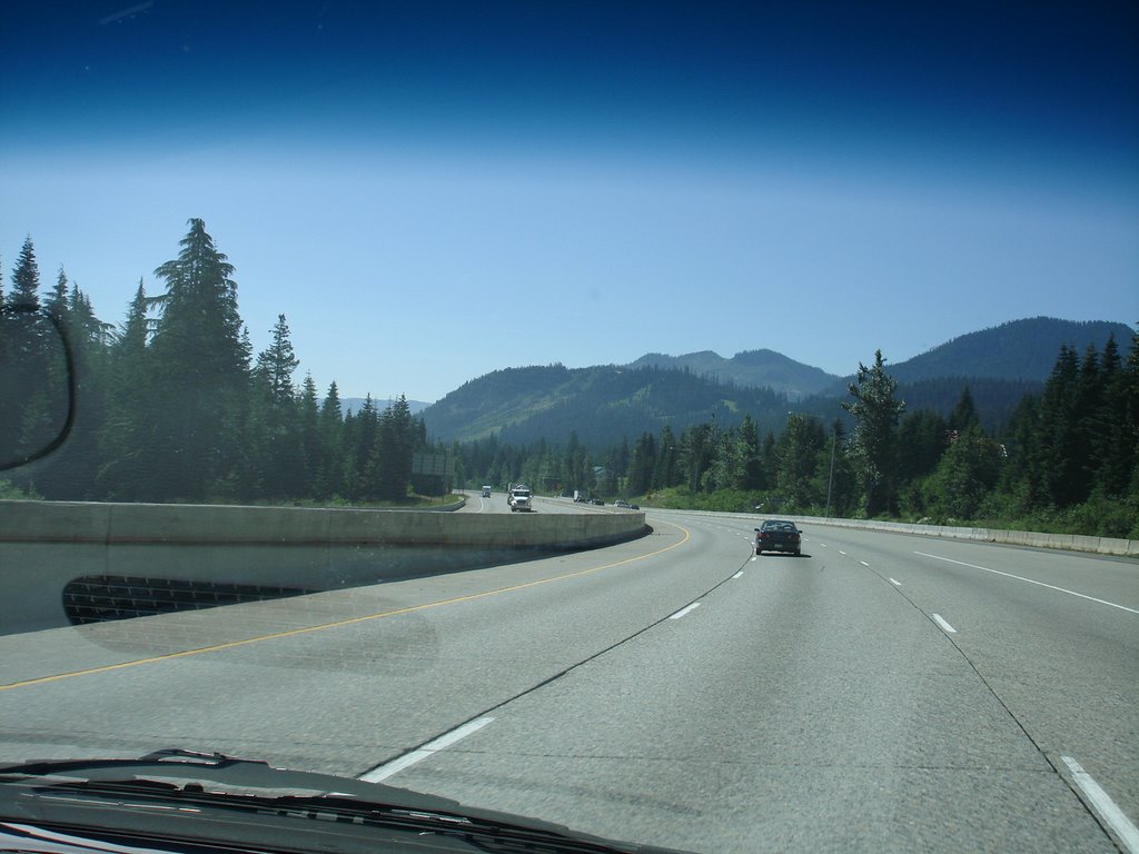 On I-90 in WA by Jeong Kim