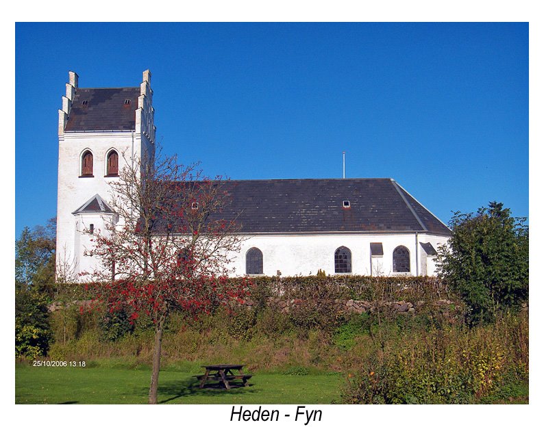 Heden kirke - Faaborg/Midtfyn by Claude David