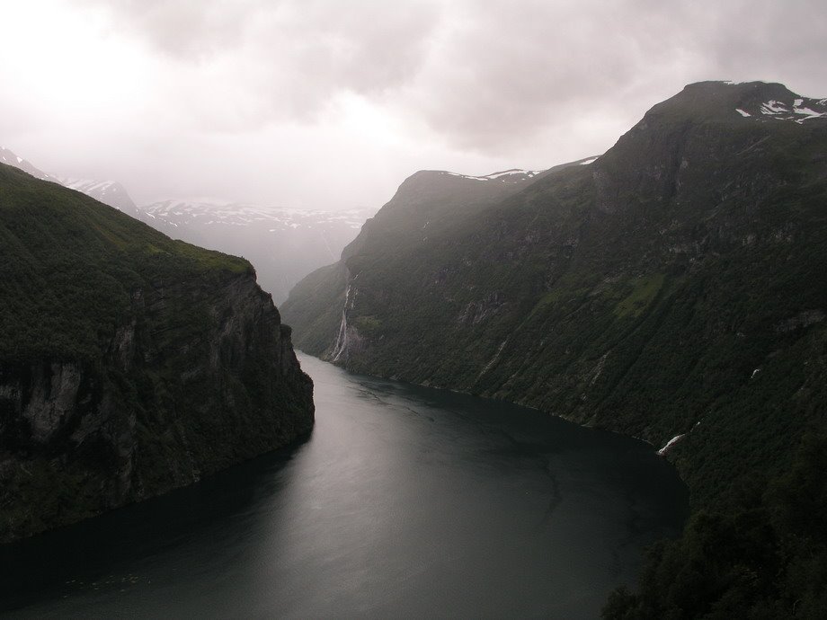 Norway_Geirangerfjord_View to Seven Sisters Waterfall by Danko Remek