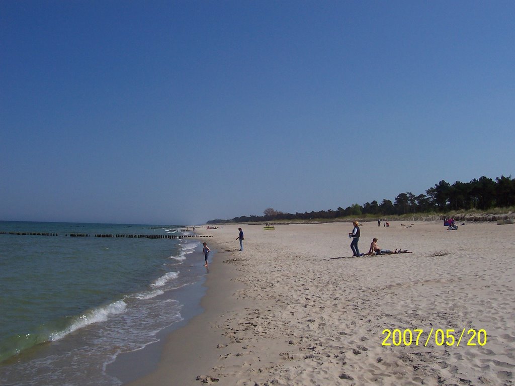 Półwysep Helski,Wladyslawowo beach by Adam Wolszon