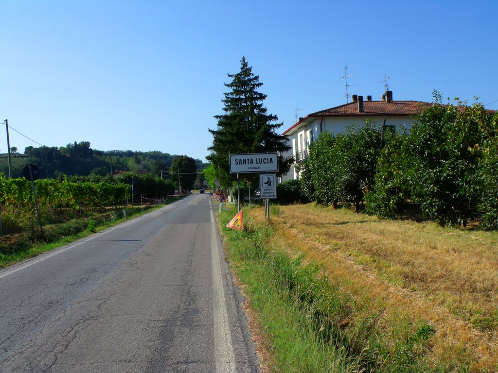 Faenza - Via S.Lucia - All'inizio della frazione (11/09/2011) by esse est reminisci (SAVE PANORAMIO)