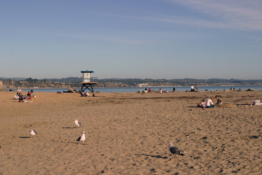 Capitola Beach, Capitola, CA by mbarooah