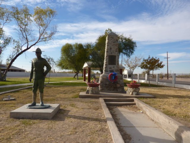 Arizona: Matthew B. Juan - Ira Hayes Veterans Memorial Park - Matthew Juan Memorial by tceng