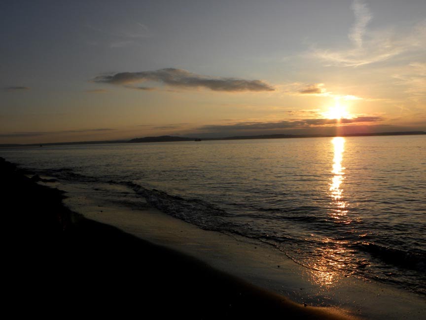 West Seattle Sunset by Todd Stahlecker