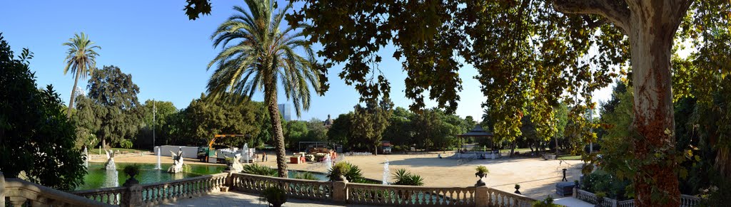 Panoramica del parc de la Ciutadella by M.Kreuz