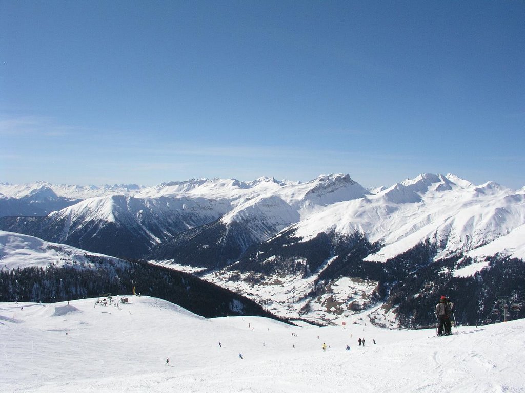 Blick aus Jakobshorn by Philipp Köhler