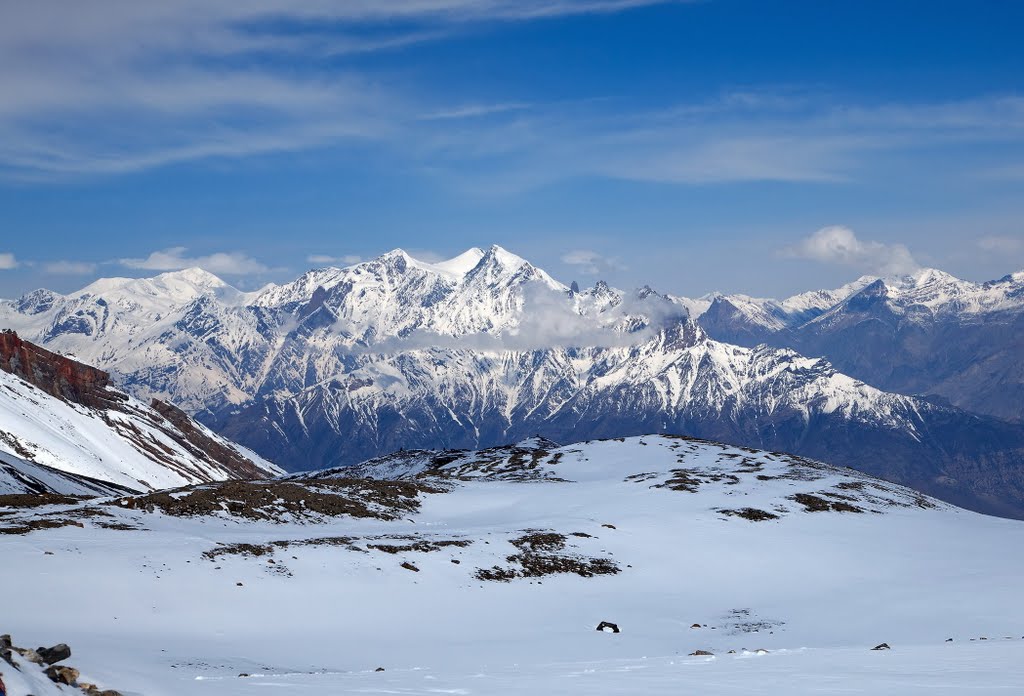 Dhaulagiri Range, view from Thorong La / Nepal by Sergey Ashmarin