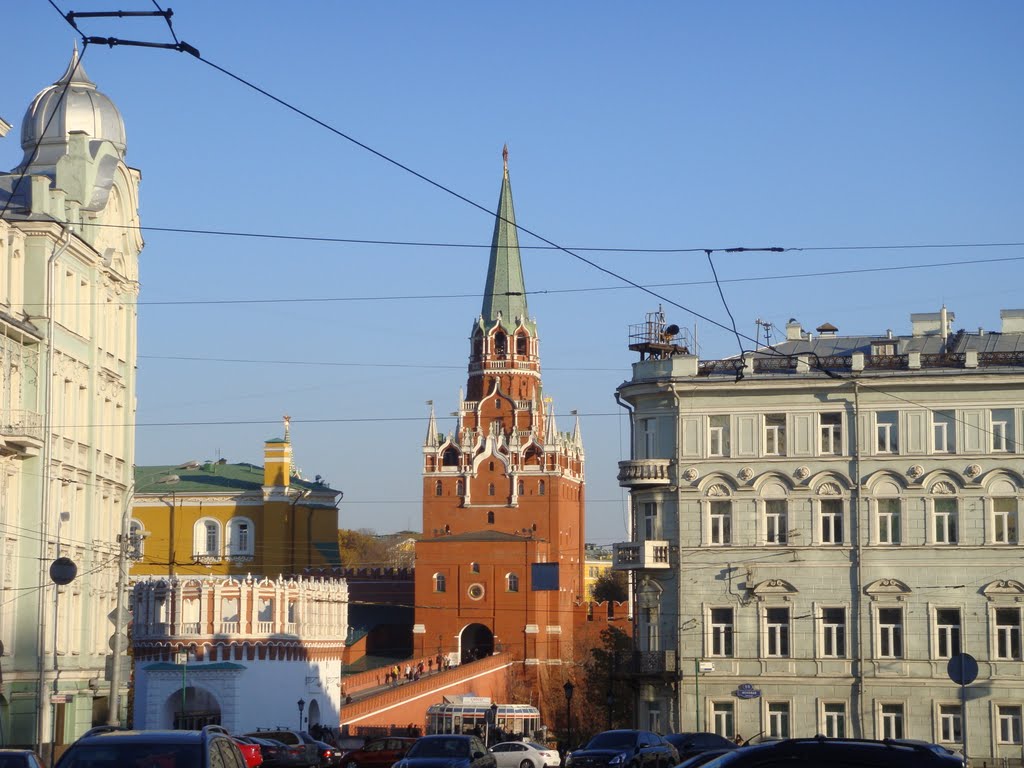 Район станции метро "Библиотека имени Ленина". by Max Lux.