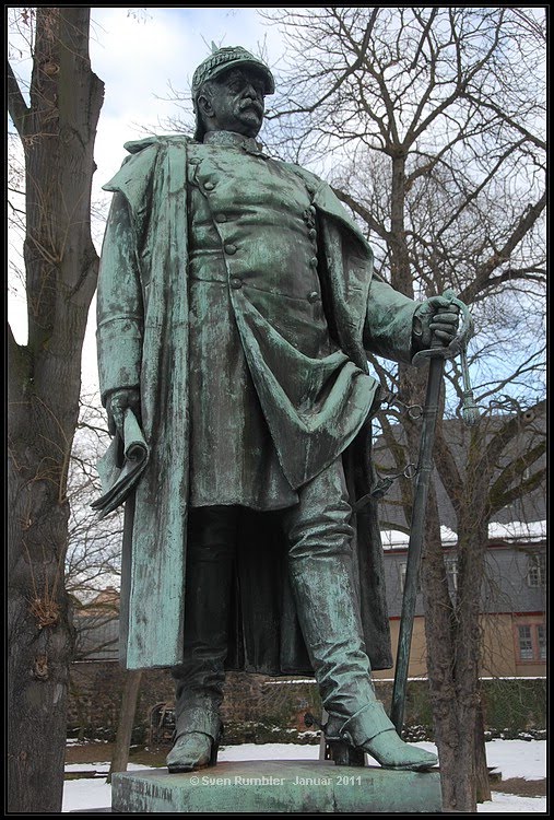 Otto von Bismarck Denkmal in Frankfurt Höchst by Sven Rumbler