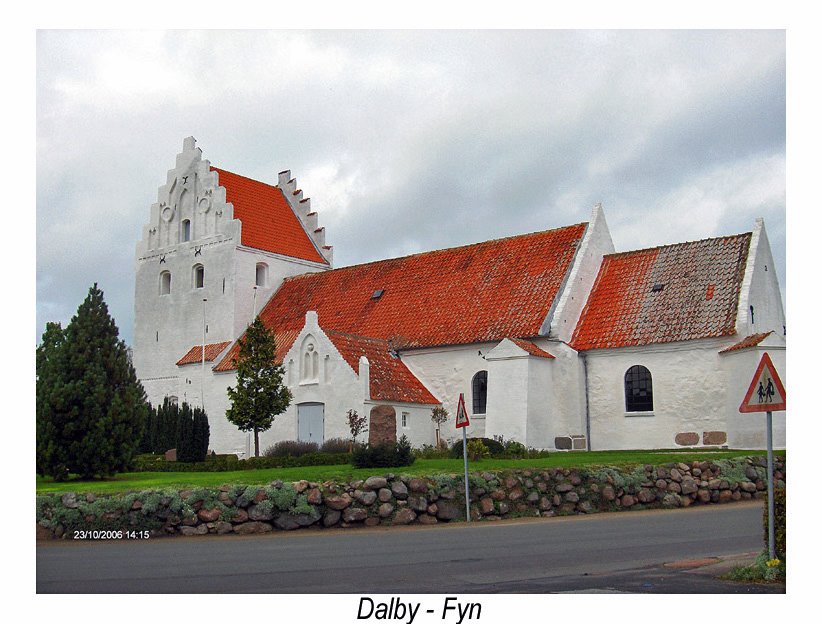 Dalby kirke - Kerteminde by Claude David