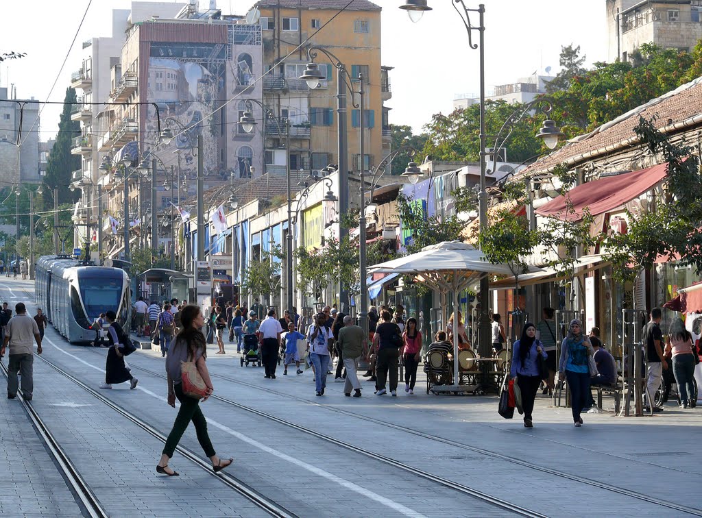 Jaffa Road, Jerusalem (29-AUG-11) by Ilya Borovok