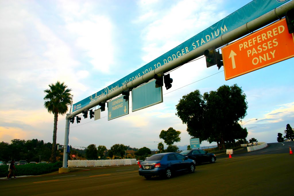 Dodger Stadium, Los Angeles, CA by MICHAEL  JIROCH  &  www.michaeljiroch.com