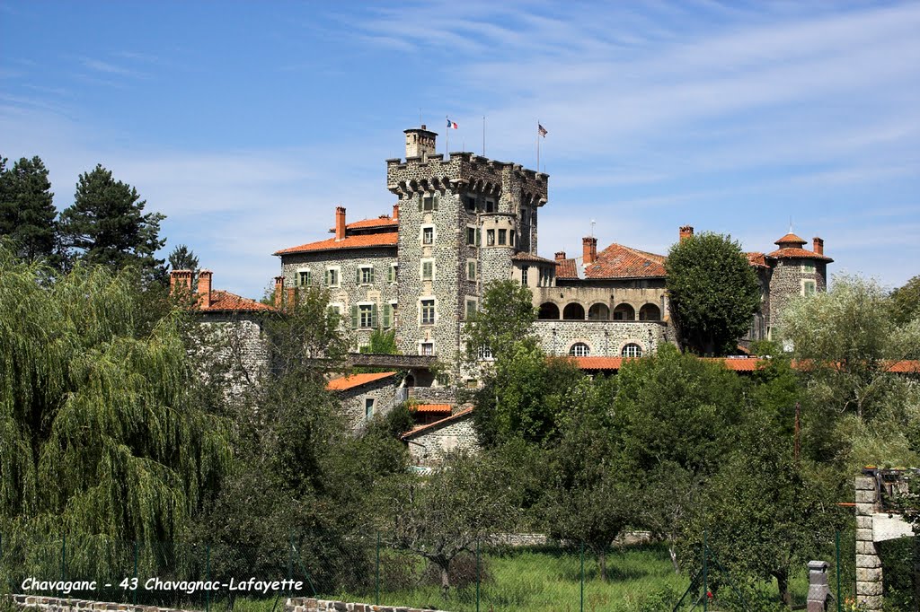 43 Chavaniac-Lafayette - Château by H. Rebours