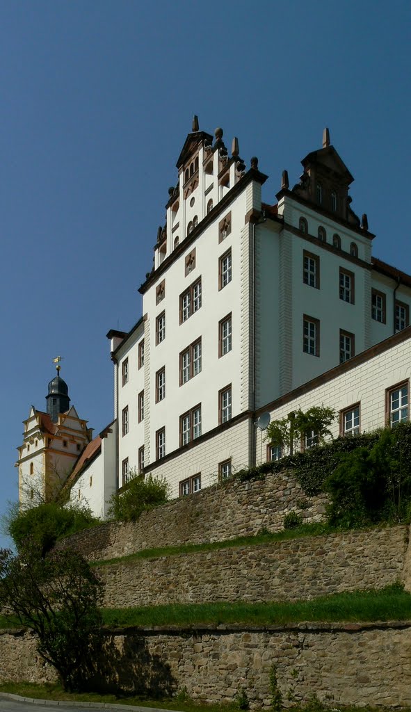 Schloss Colditz - Die Südseite des Schlosses Colditz by Thomas Eichler