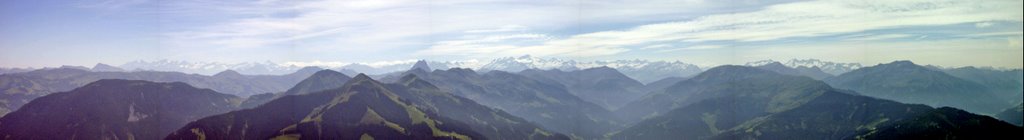 Blick von der Hohen Salve Richtung Hohe Tauern by ©owl