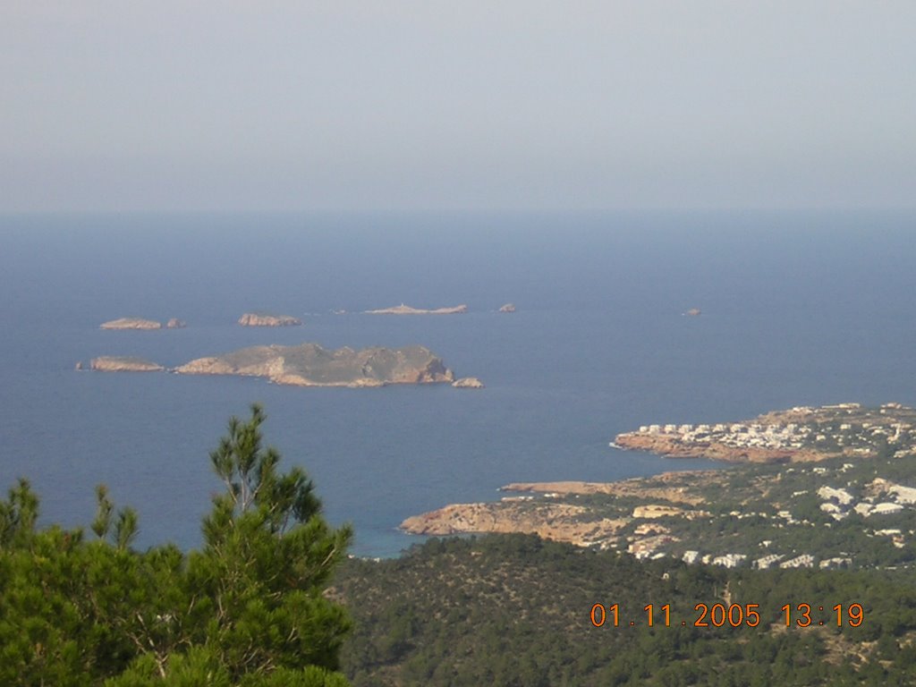 Isla Espartar desde Sa Talaia by anibal amaro