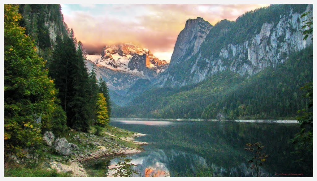 Salzkammergut - UNESCO World Heritage - Dachstein - Gosausee - by dziwnowik