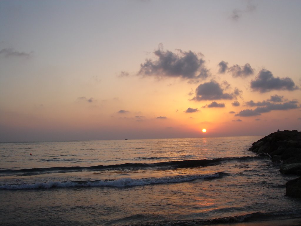 Sunset, al makser, golden sand by bacharss