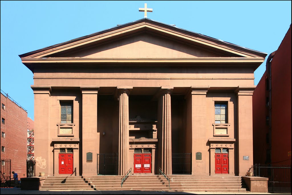 Roman Catholic Church of St. James the Apostle - 32 James Street, NYC - September 2011 by LuciaM