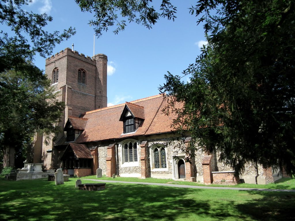 Theydon Garnon Church by Ian Liddle