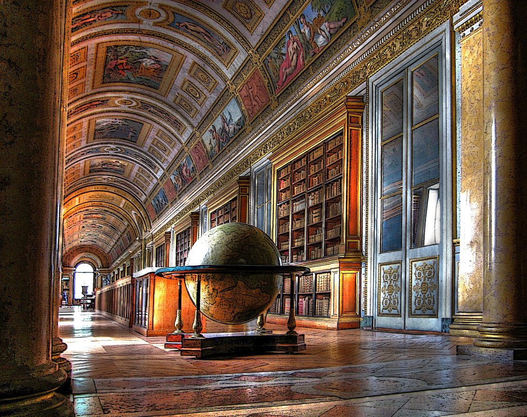 biblioteca de Fontainebleau by gargared