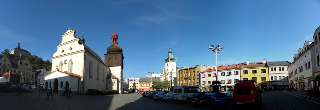 NÁCHOD - část náměstí Tomáše Garyka Masaryka / part of the square Tomas Masaryk Garyka by votoja - CZ