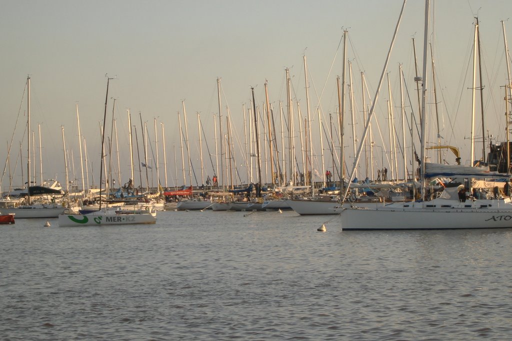 Colonia luego de la regata by horaciopcaride