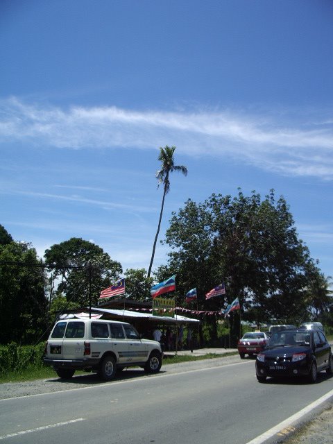 Fruit Stall Near Papar by kkboy