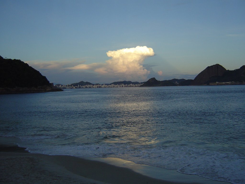 Praia do Forte da Urca com vista de Niterói by lc67