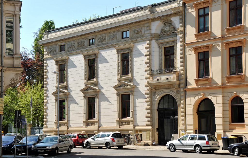 Villa Rosental,erbaut im neoklassizisten Stil - 1871 - Humboldstr.1 Waldstraßenviertel.Leipzig! by Milan66