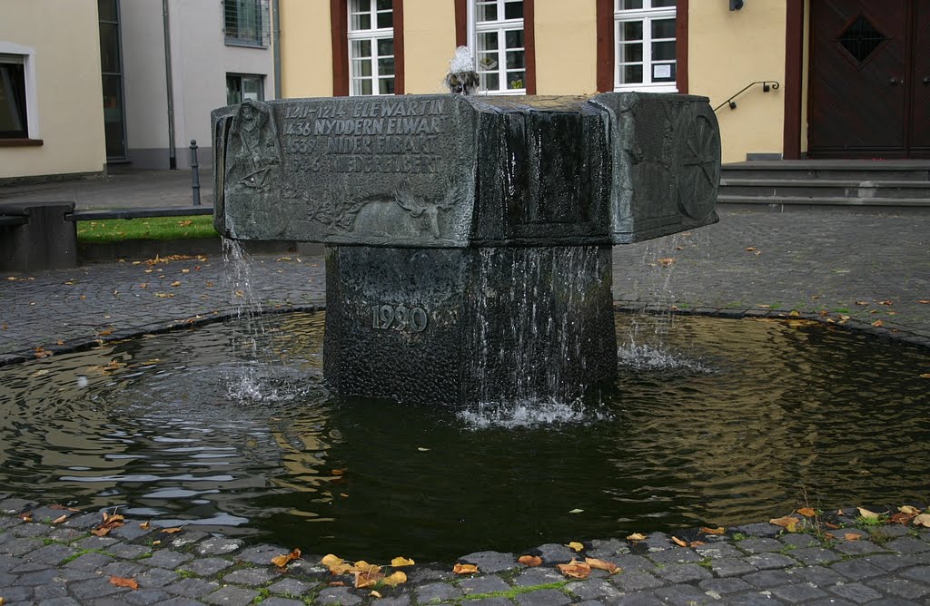 Dorfbrunnen in Niederelbert by Dieter Wick