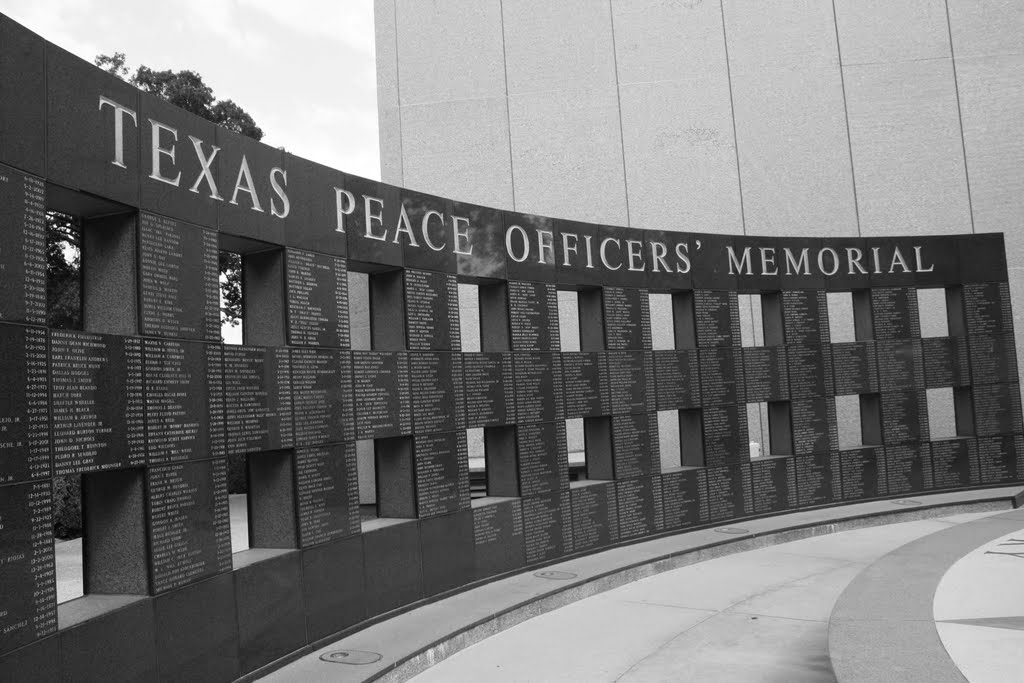 Texas Peace Officer's Memorial by B Humphreys