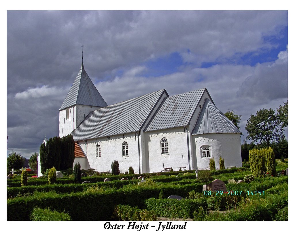 Øster Højst kirke - Tønder by Claude David