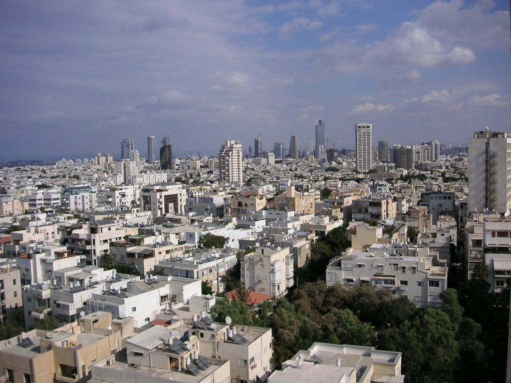 Tel Aviv Skyline by speedster351