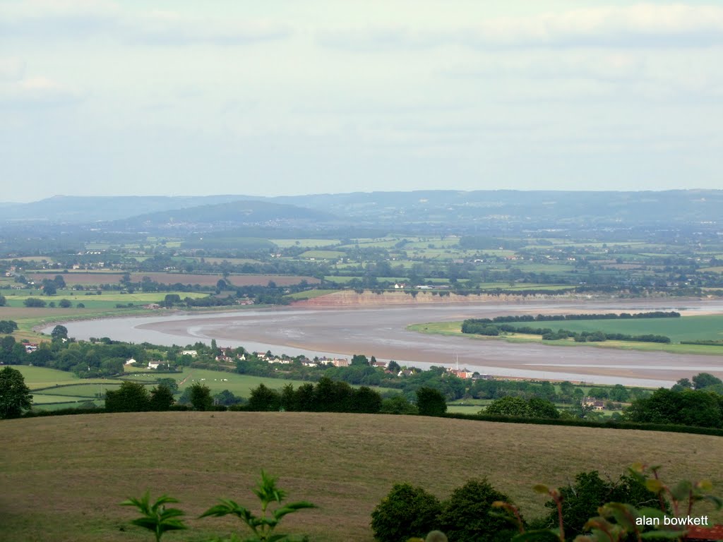 View over the river severn , from pleasant stile nr Cinderford by bowko