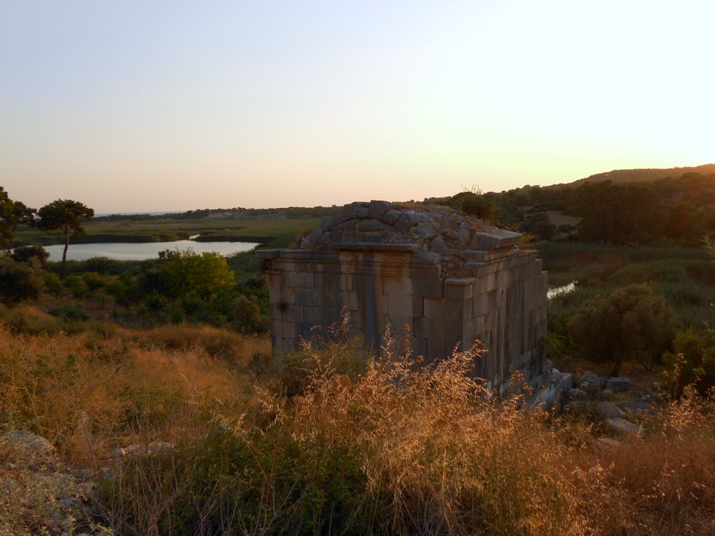 Monumental tomb in Patara by angela-foto