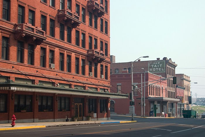 Brick Buildings by Pictographer