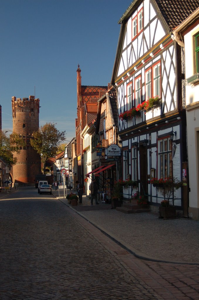 Tangermünde, Neustädter Tor by Markus Schrot