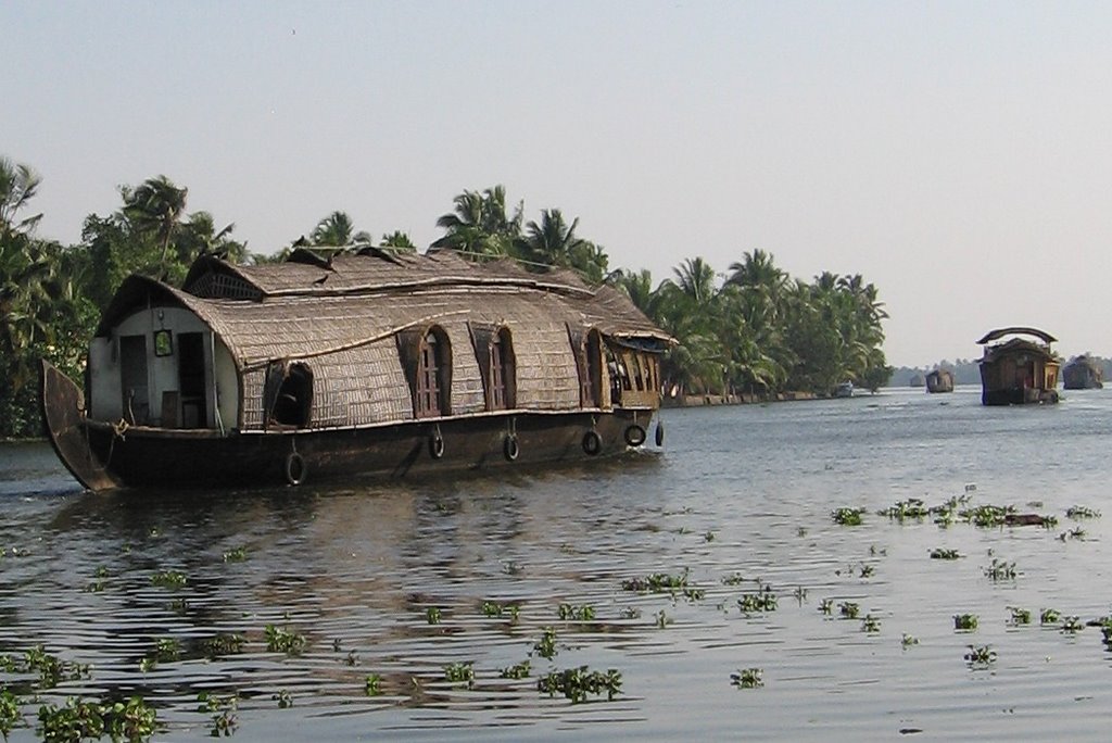 Kerala Houseboat by seaboldt