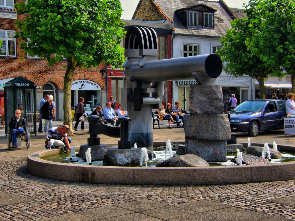 Springbrunnen by Manfred Stockmann