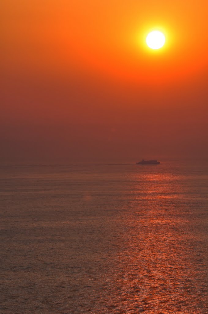 Lefkada sunset by basaku