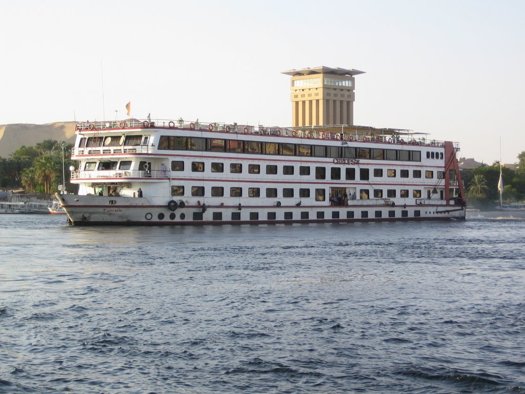 Nile River Aswan Cheops III by Glynn D.