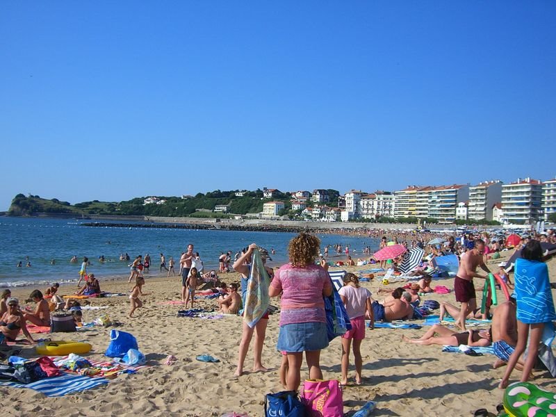 Plage St Jean de Luz by boncigale