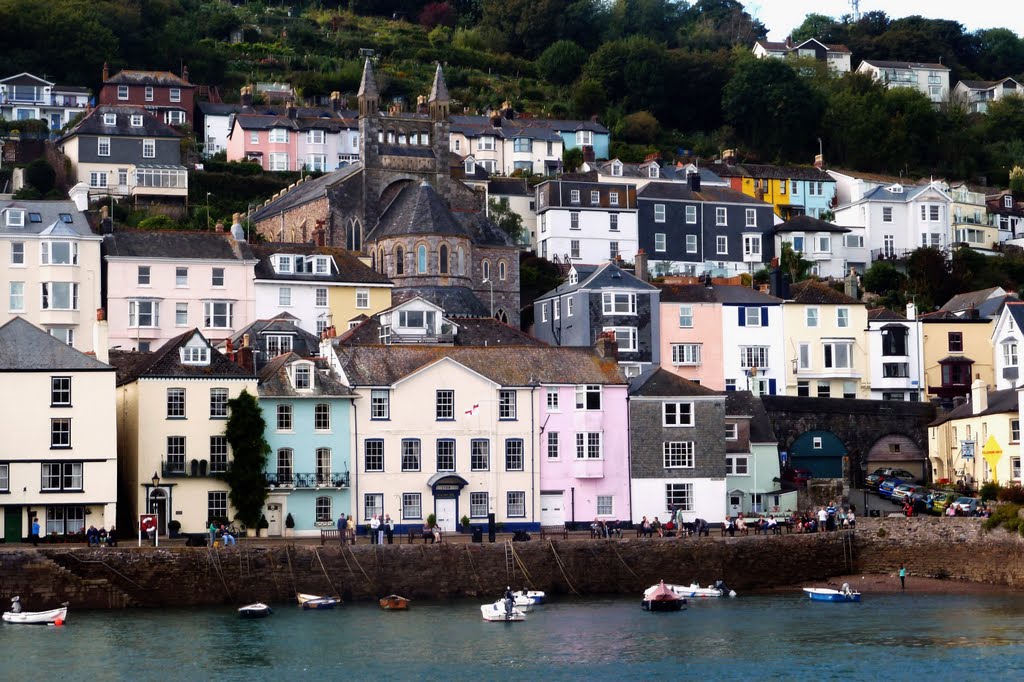 Banyard's Cove from the River Dart by Rosalyn Hilborne (♦Rosa♦)