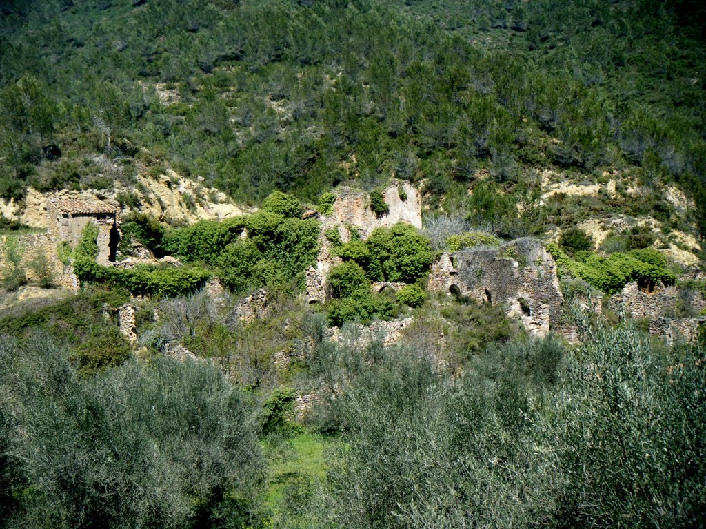 Ruinas del pueblo de JINQUER (alcúdia de veo)(castellón) by Ventepani